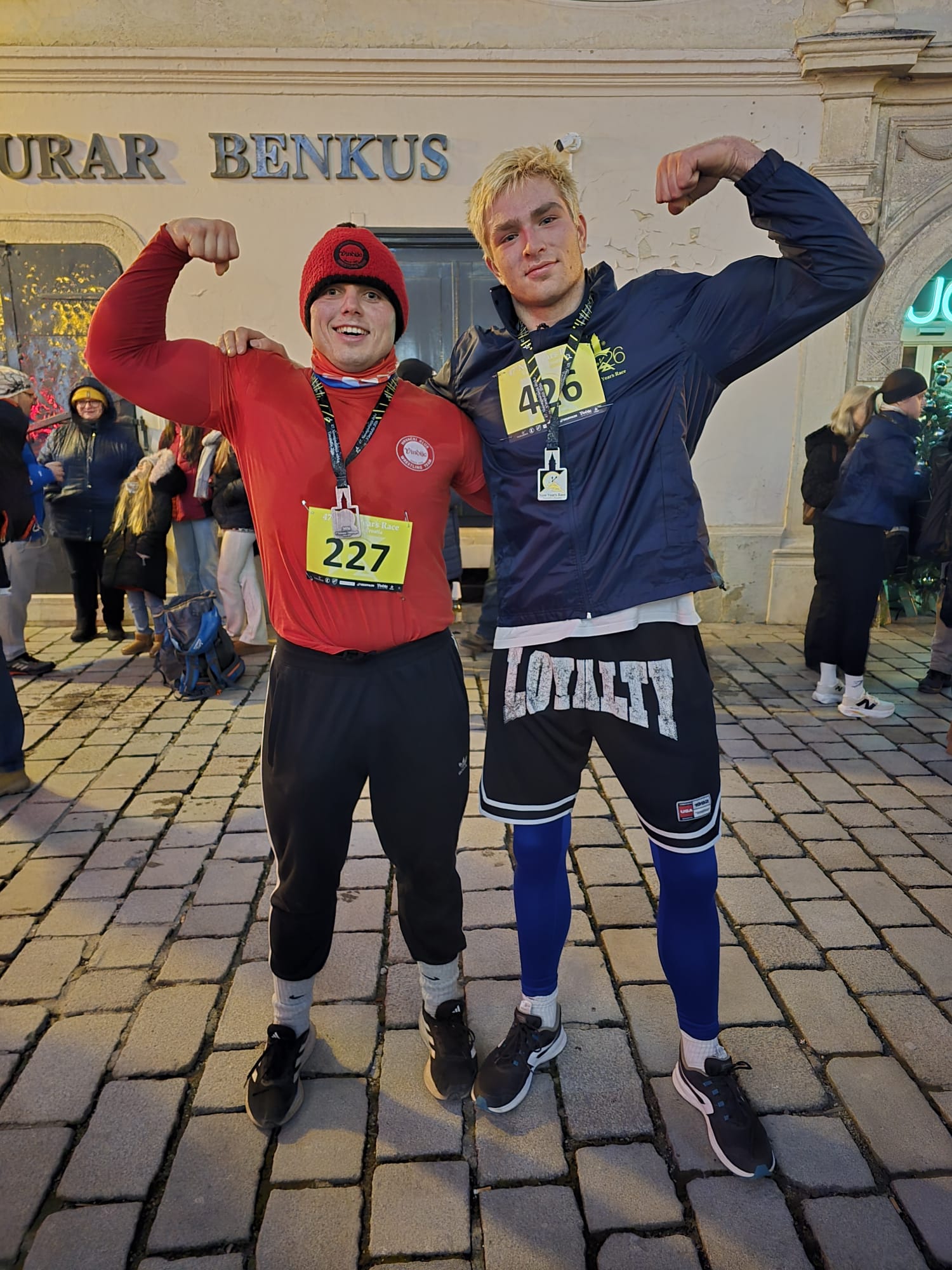 HK Vindija - hrvač pokazuje snagu